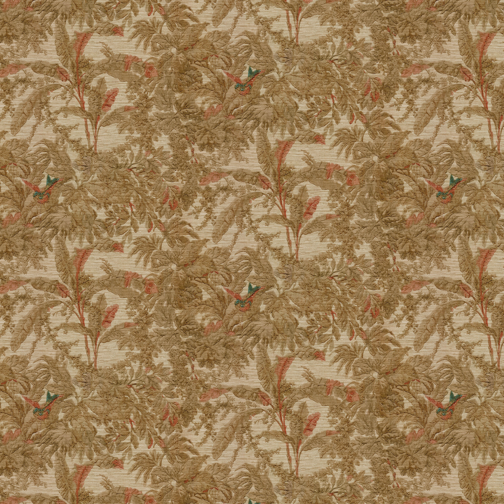 repeat pattern example of 2D-122-B wallpaper in Tan, click to enlarge
