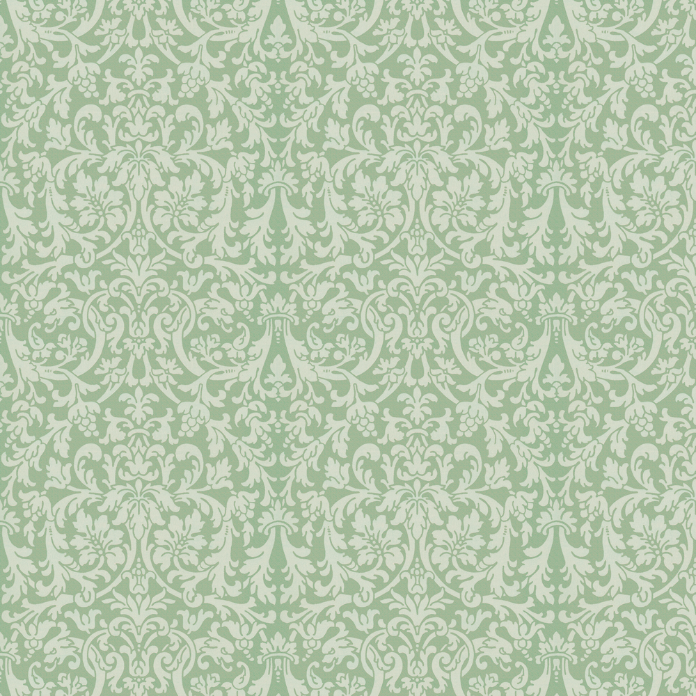 repeat pattern example of 2D-127-A wallpaper in Mint, click to enlarge