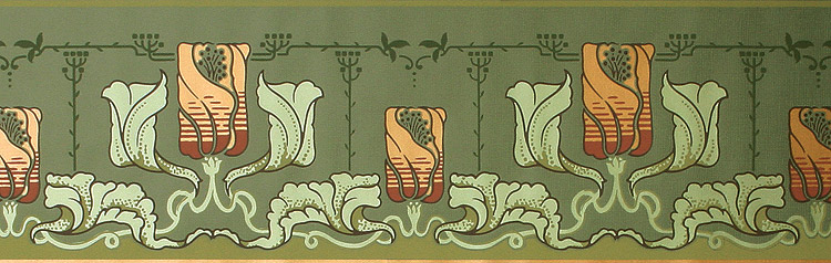 Burnaby Frieze in Forest Green, click to enlarge