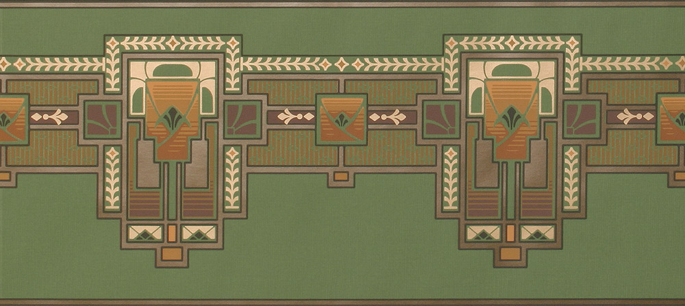 Prairie Frieze in Forest Green, click to enlarge