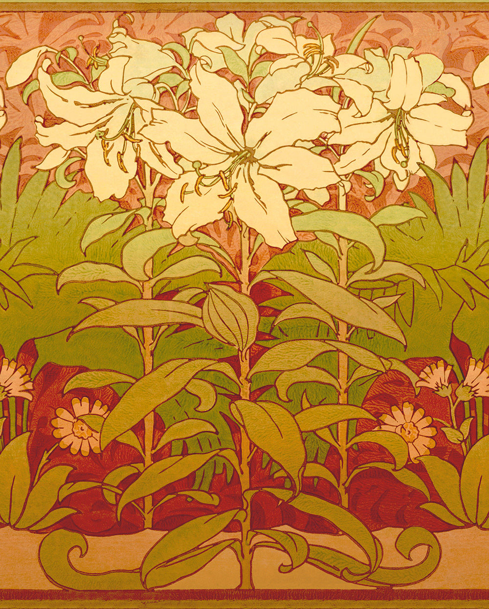 Lilies of the Field Art Poster, click to enlarge