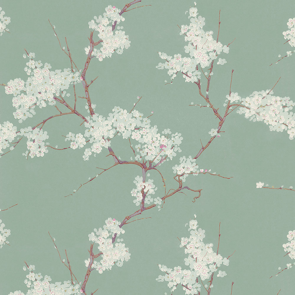 Vintage 1920s 2G-135-C, Cherry Blossom in Green