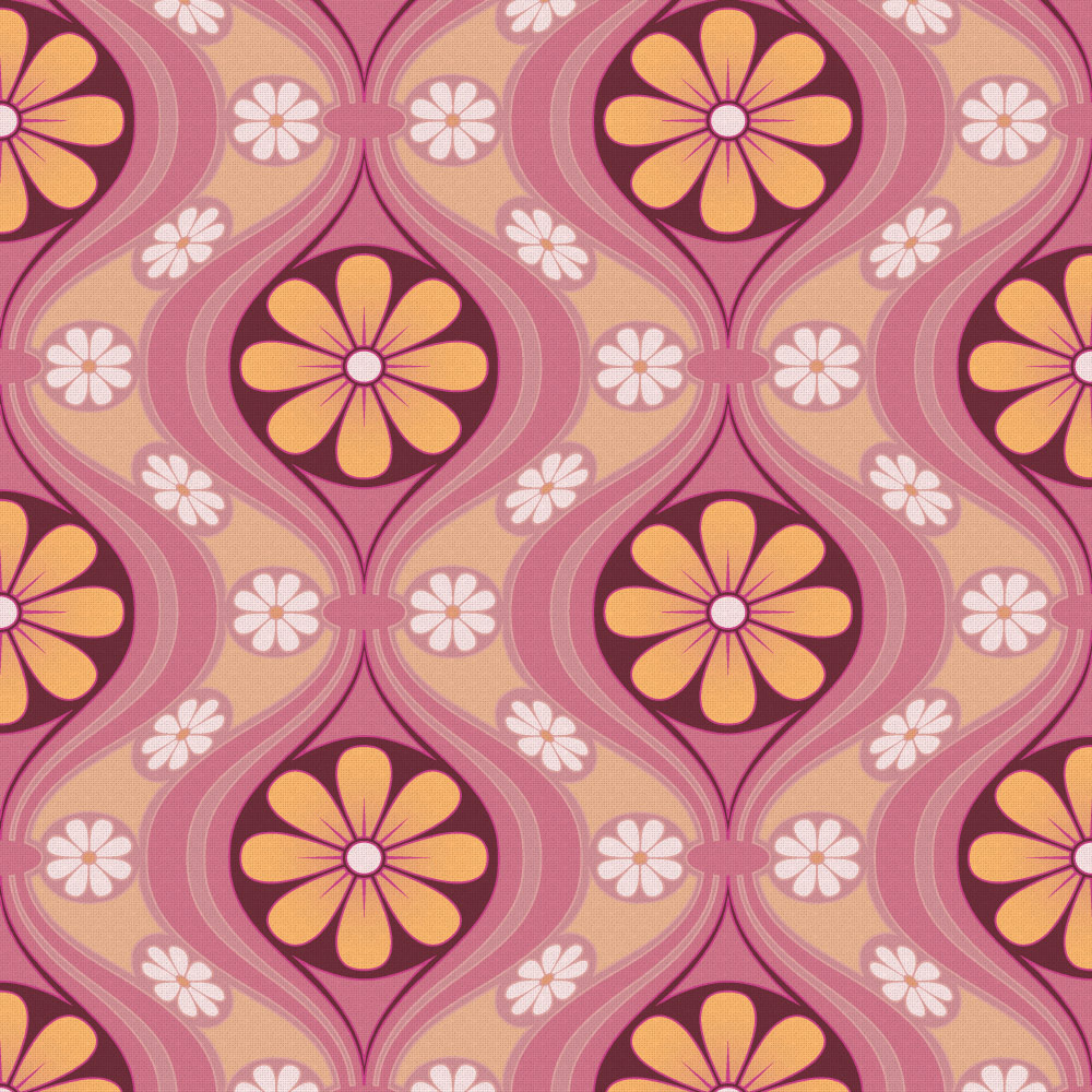 60s Fabric Wallpaper and Home Decor  Spoonflower