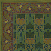 AESTHETIC MOVEMENT WALLPAPER<br/>DESIGN ATTRIBUTED TO WALTER CRANE — PATCH  ROGERS